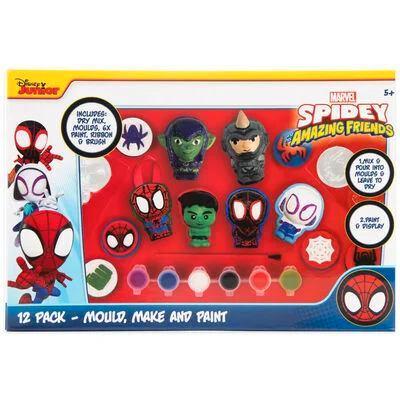 Marvel Spiderman Gips en Verf Pakket, Hobby en Vrije tijd, Knutselen, Nieuw, Knutselwerk, Ophalen of Verzenden