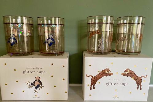 Konges slojd bekers 4 stuks, Huis en Inrichting, Keuken | Servies, Zo goed als nieuw, Glas of Glazen, Overige stijlen, Overige materialen