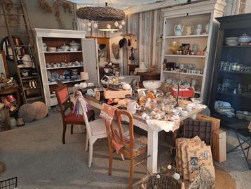 Oud&uniek Brocante Vintage Shabby 12 MAART RESTANTEN VERKOOP beschikbaar voor biedingen