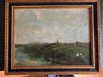 Hollands landschap schilderij, Antiek en Kunst, Ophalen of Verzenden
