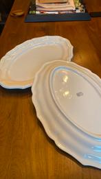 2 grote schalen van Gien, Antiek en Kunst, Ophalen of Verzenden