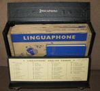 Linguaphone cursus Engels en Frans op 78-toerenplaten, Gebruikt, Ophalen