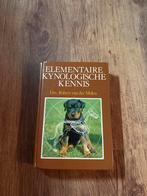 Elementaire kynologische kennis - Drs. Robert van der Molen, Ophalen of Verzenden, Gelezen, Honden