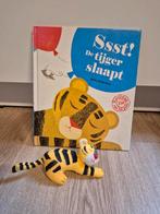 Ssst de tijger slaapt vingerpopje en boek, Boeken, Ophalen of Verzenden
