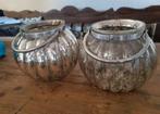 2 x grote riviera maison windlichten pumpkin  huricane, Huis en Inrichting, Woonaccessoires | Kandelaars en Kaarsen, Ophalen, Gebruikt