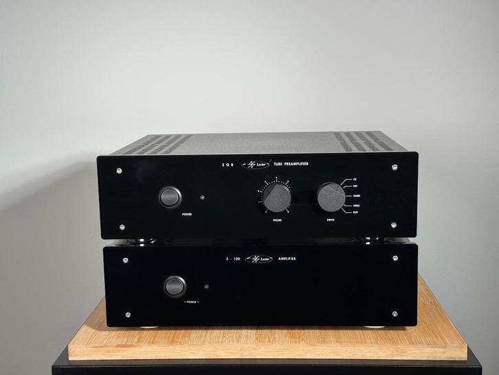 Lector ZOR en Z 100 voor/eind versterker., Audio, Tv en Foto, Versterkers en Receivers, Gebruikt, Stereo, 60 tot 120 watt, Overige merken