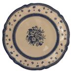 Compleet 12-delig vintage Grindley "Dovedale Blue" servies, Ophalen, Zo goed als nieuw, Overige stijlen, Porselein