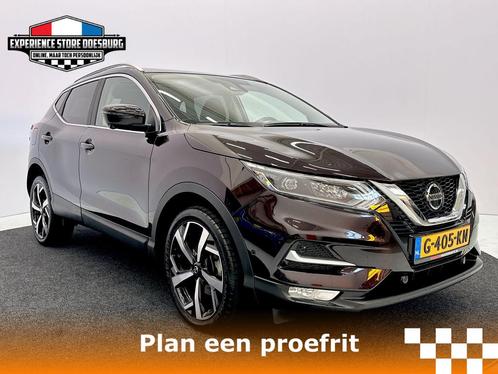 Nissan Qashqai 1.3 DIG-T Tekna, Auto's, Nissan, Bedrijf, Te koop, Qashqai, 360° camera, ABS, Adaptive Cruise Control, Airbags