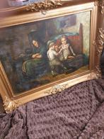 Te koop antieke schilderij, Ophalen of Verzenden
