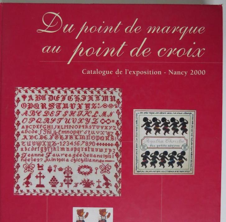 du point de marque au point de croix, Hobby en Vrije tijd, Borduren en Borduurmachines, Zo goed als nieuw, Overige typen, Handborduren