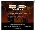 3 zitplaatsen Suzan & Freek vrijdag 15 mei, Tickets en Kaartjes, Twee personen