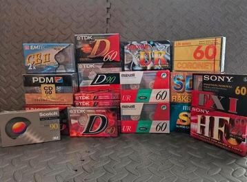 Cassettebandjes beschikbaar voor biedingen