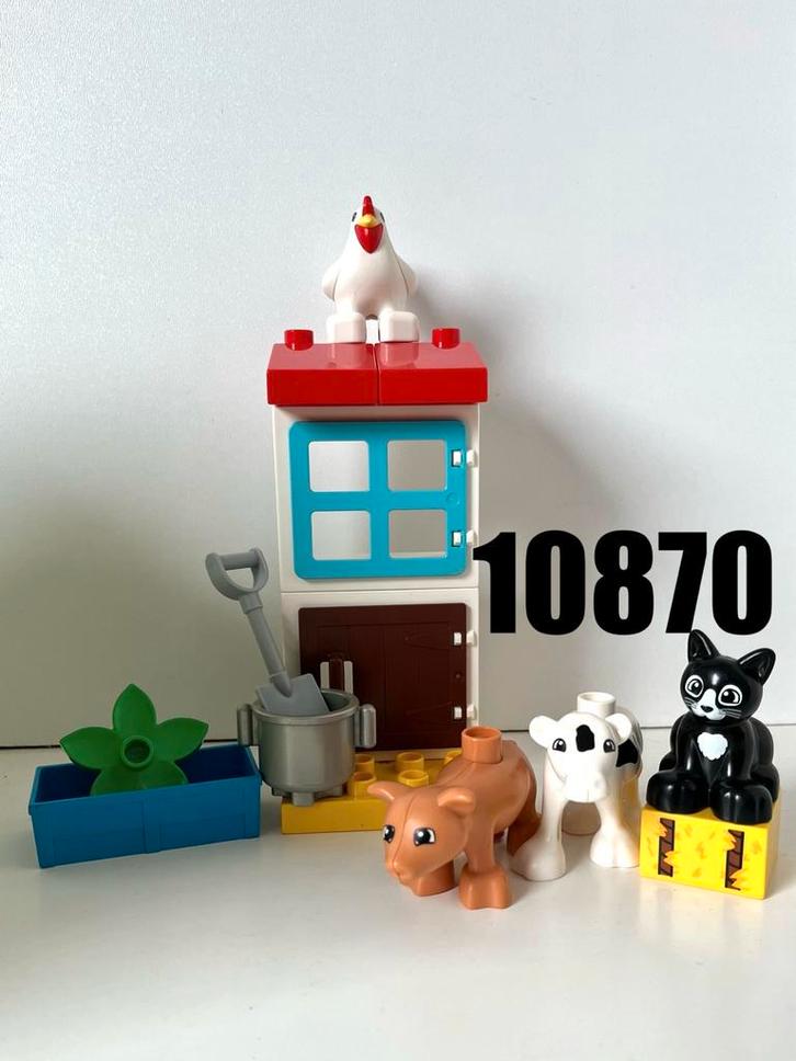 Lego Duplo 10870 - Boerderijdieren, Kinderen en Baby's, Speelgoed | Duplo en Lego, Gebruikt, Duplo, Ophalen of Verzenden