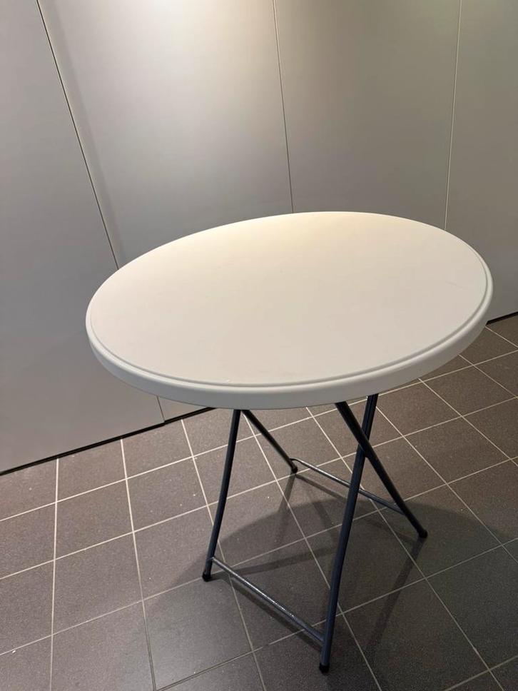 Ronde statafel - 95 cm doorsnede, Huis en Inrichting, Tafels | Eettafels, Zo goed als nieuw, 50 tot 100 cm, Vier personen, Rond