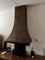 Koperen Openhaard Schouw, Huis en Inrichting, Ophalen, Gebruikt, Inbouwhaard, Houthaard