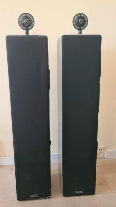 Magnat Technologies, Magnasphere Lambda10, Audio, Tv en Foto, Luidsprekers, Gebruikt, Front, Rear of Stereo speakers, 120 watt of meer