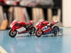 2x Maisto Ducati incl. Paddock stand, Ophalen of Verzenden, Zo goed als nieuw, Motor, Maisto