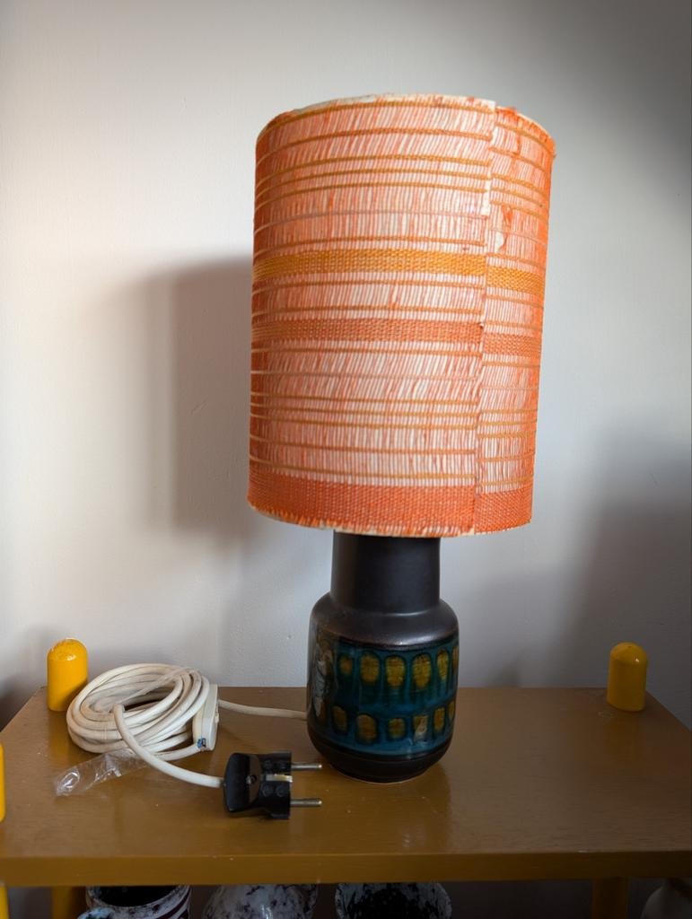 Vintage Carstens West Germany tafellamp, Antiek en Kunst, Ophalen of Verzenden