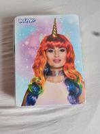 Boland Eenhoorn pruik regenboog - NIEUW, Carnaval, Boland, Nieuw, Ophalen of Verzenden