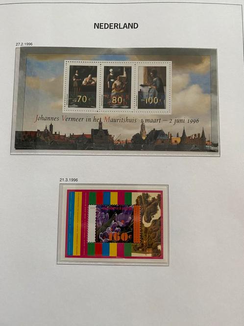 NL enorm veel blokken en velletjes postfris in davo 3/4, Postzegels en Munten, Postzegels | Volle albums en Verzamelingen, Nederland