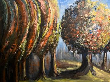 Schilderij Olieverf beschikbaar voor biedingen