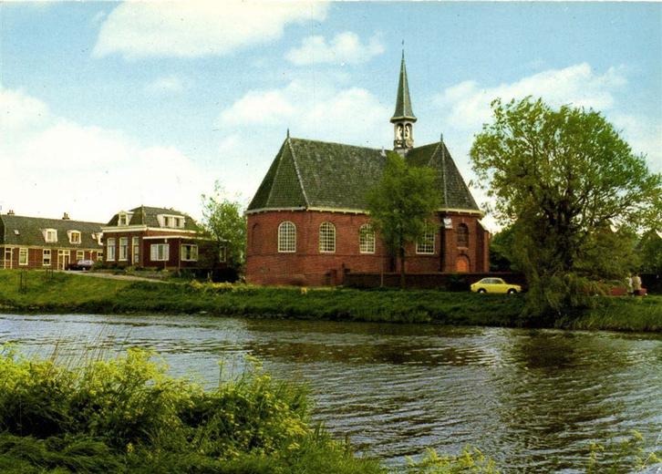 N.H. Kerk - Spaarndam - ongelopen, Verzamelen, Ansichtkaarten | Nederland, Ongelopen, Noord-Brabant, Voor 1920, Ophalen of Verzenden