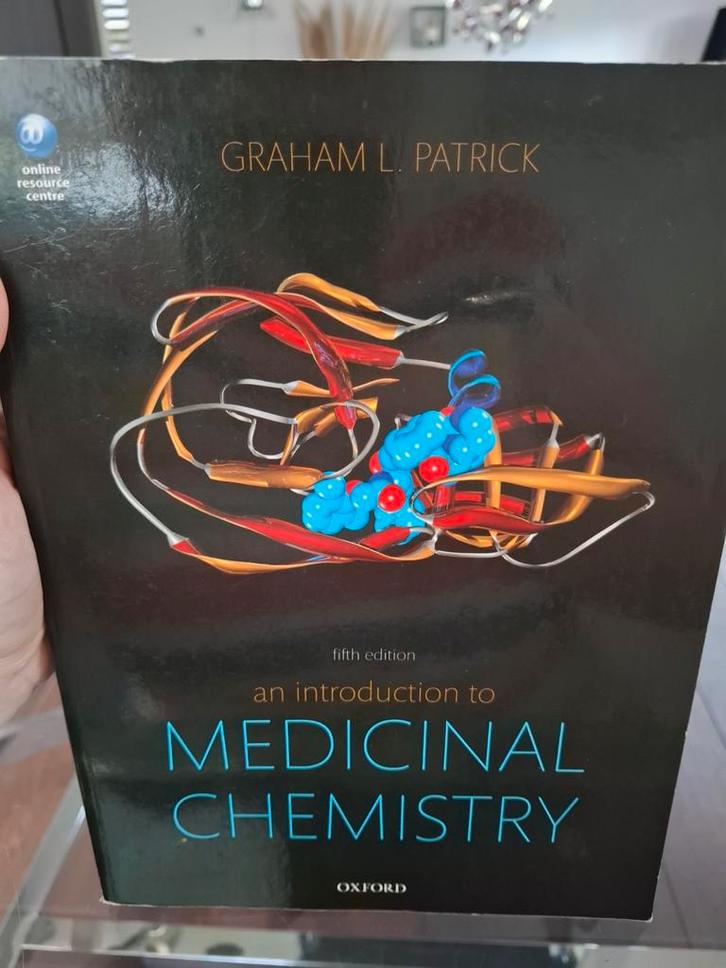Medicinal Chemistry - Graham L. Patrick (5th Edition), Boeken, Studieboeken en Cursussen, Zo goed als nieuw, Beta, Ophalen of Verzenden