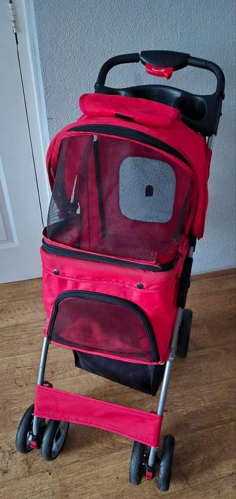 Topmast Hondenbuggy Classic - Rood, Dieren en Toebehoren, Honden-accessoires, Gebruikt, Ophalen of Verzenden