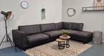 Microleder hoekbank antraciet 296x210 || Gratis levering, Huis en Inrichting, Banken | Bankstellen, Ophalen, Overige materialen