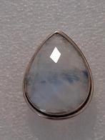 Zilveren ring met Maansteen, 18 tot 19, Verzenden, Nieuw, Dame