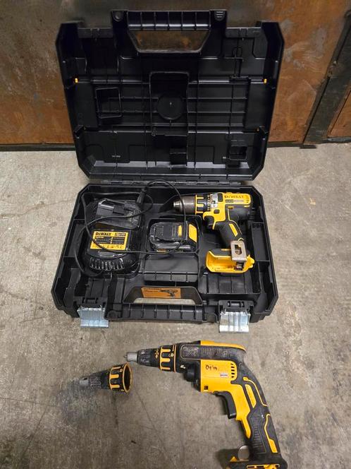 Dewalt schroefboormachine en gips schroefmachine 14.4V, Doe-het-zelf en Verbouw, Gereedschap | Boormachines, Gebruikt, Boor- en Schroefmachine