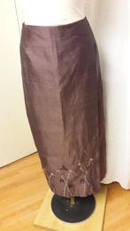 100% zijde rok, Kleding | Dames, Rokken, Paars, Maat 42/44 (L), Ophalen of Verzenden, Zo goed als nieuw