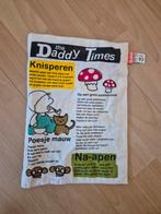 The daddy times knisperkrant, Ophalen of Verzenden, Zo goed als nieuw, Overige typen, Met geluid