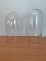 2 Glazen stolpen  onbeschadigd, Antiek en Kunst, Ophalen of Verzenden