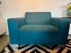 Turquoise Love Seat, Ophalen, Zo goed als nieuw, Stof, 100 tot 125 cm