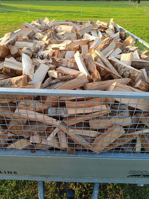 Droog berken haardhout, kachelhout., Tuin en Terras, Haardhout, Blokken, Berkenhout, Minder dan 3 m³, Ophalen of Verzenden