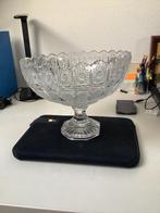 Kristallen fruitschaal, Ophalen of Verzenden