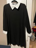Zwart jurkje met witte kraag - SHEIN Curve 1XL, Ophalen, Zwart, Maat 46/48 (XL) of groter, Zo goed als nieuw