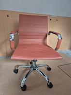 Cognac Eames Replica Bureaustoel, Ophalen, Gebruikt, Bruin, Bureaustoel