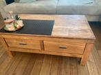 Salontafel teak, Huis en Inrichting, Ophalen, Gebruikt, 50 tot 100 cm, 100 tot 150 cm