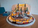 Kerstdorp met trein te koop!, Ophalen, Treinset, Gelijkstroom of Wisselstroom, Trix