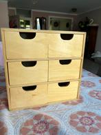 Houten laden kastjes, Minder dan 50 cm, Gebruikt, 5 laden of meer, Ophalen of Verzenden