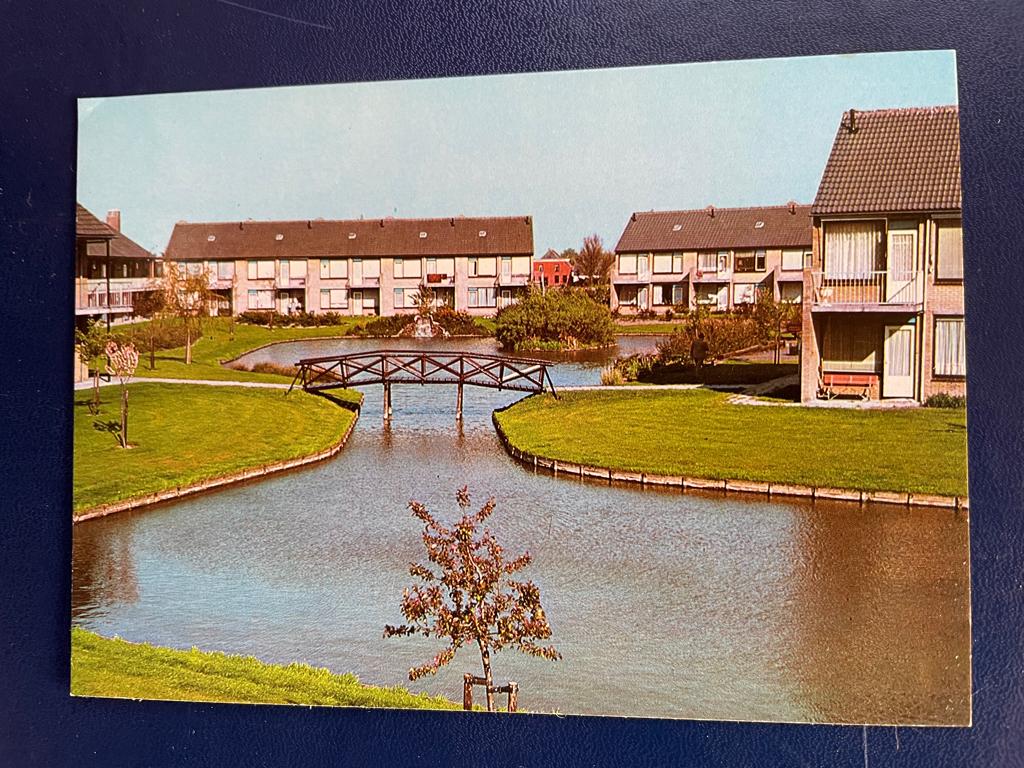 ansichtkaart / kaart van Strijen , Bejaardenwoningen., Verzenden, 1980 tot heden, Zuid-Holland