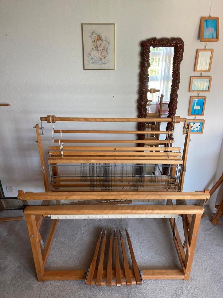 Weefgetouw Leclerc, 4 schachten., Hobby en Vrije tijd, Naaien en Fournituren, Gebruikt, Ophalen