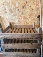 Houten kratjes, Ophalen, Gebruikt, 40 tot 60 cm, 50 tot 75 cm