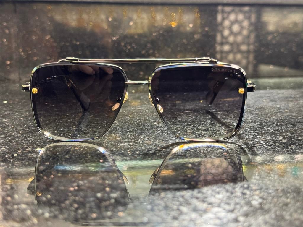 Dita Mach Six zonnebril, Sieraden, Tassen en Uiterlijk, Zonnebrillen en Brillen | Dames, Overige merken, Gebruikt, Zonnebril, Zwart