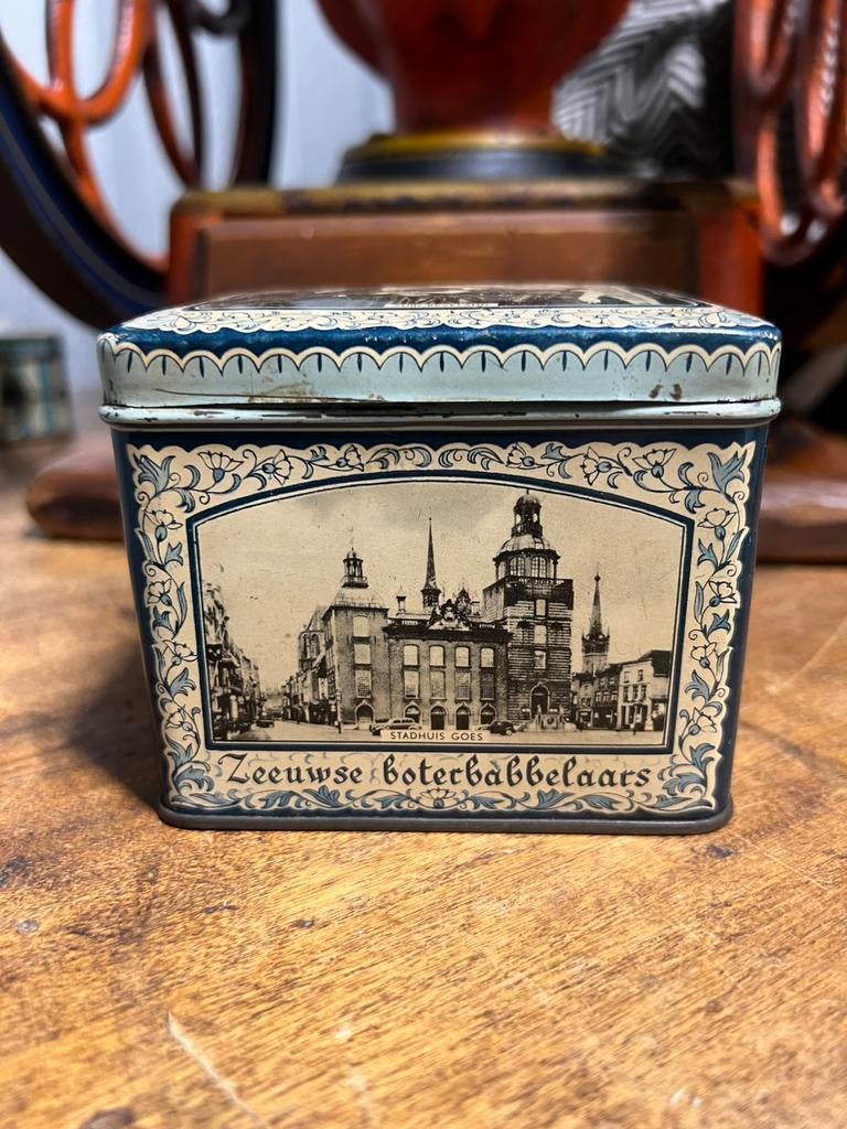 Zeeuwse boterbabbelaars blikje, Ophalen of Verzenden, Zo goed als nieuw, Overige