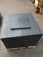 Voortent tegels Leigro 50x50x5 cm - 61 stuks, Ophalen, Gebruikt