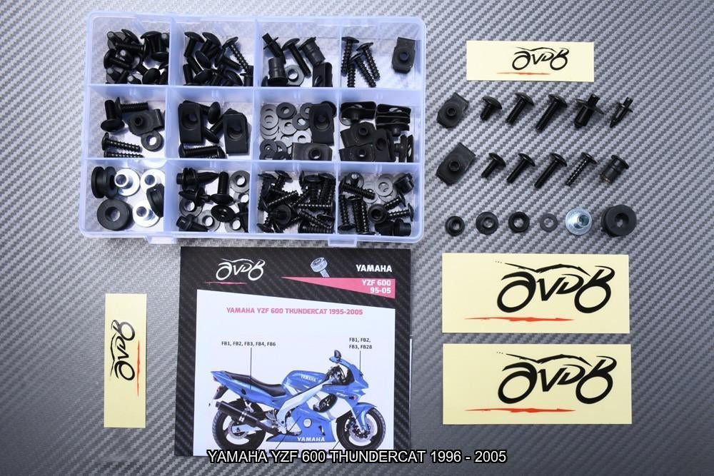 Kuip bouten set voor YAMAHA YZF 600 THUNDERCAT 1996 - 2005, Verzenden, Nieuw