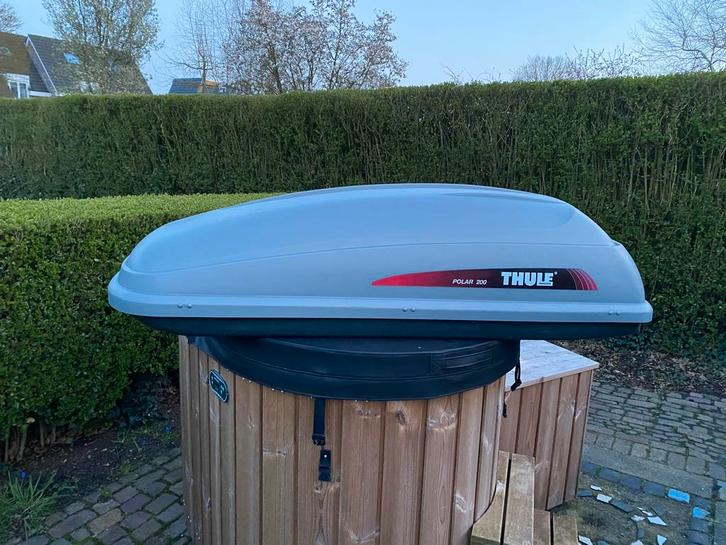 Te koop: Thule dakkoffer, Auto diversen, Dakkoffers, Gebruikt, Ophalen